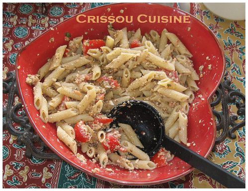 penne rigate à la trapani