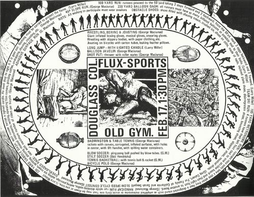 Maciunas George 1970 Fluxus Sports Poster