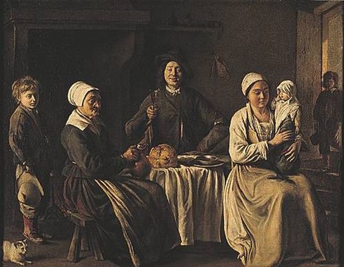 1003170-Louis Le Nain Famille de paysans