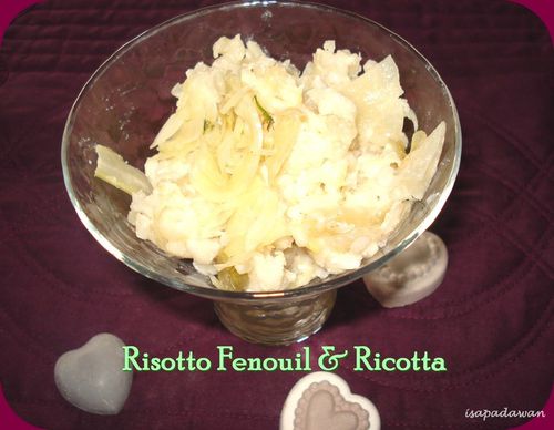 Risotto Fenouil