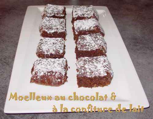 Gâteau chocolat-confiture de lait2