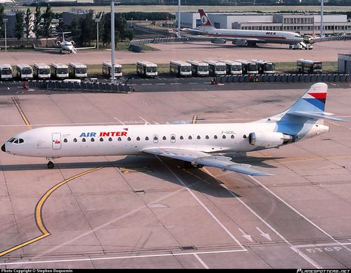 F-GCVL-Air-Inter-Sud-Aviation-Caravelle PlanespottersNet 34