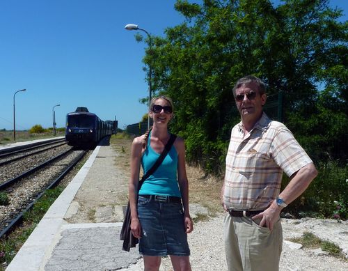 La Couronne Caro Christelle et Philippe sur le quai