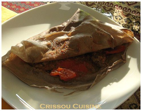 Galette à la mexicaine