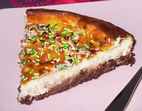 Cheesecake vanille-chocolat5