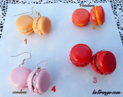 Macarons fimo