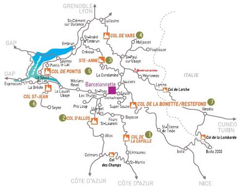 ubaye carte
