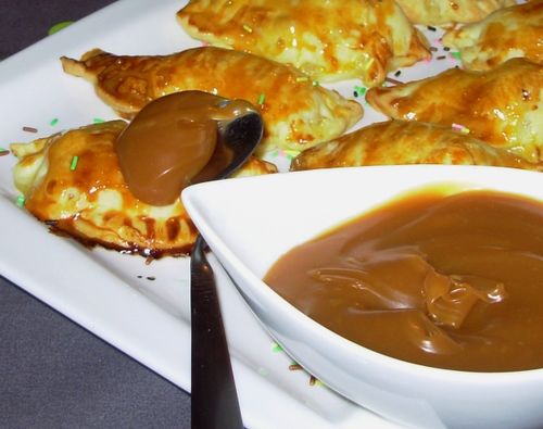 Chaussons à l'ananas et caramel beurre salé4