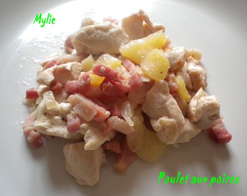 poulet aux poires 1
