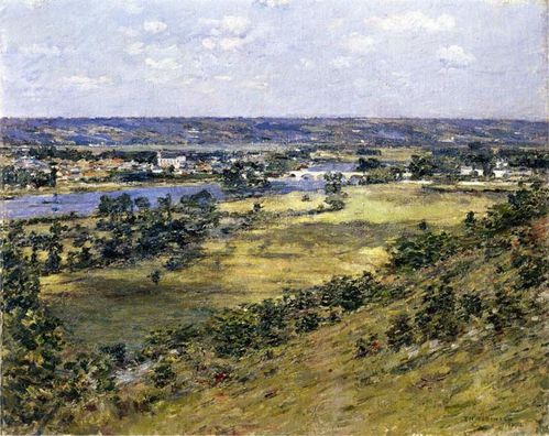valley-of-the-seine-1892 robinson-theodore painting 1