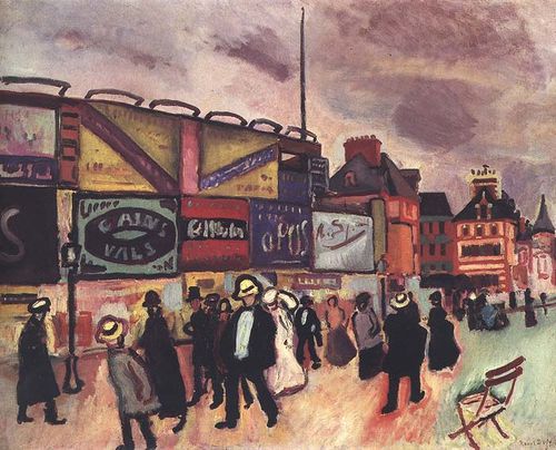 F Dufy les affiches à Trouville