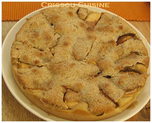 tarte flamande bourdaloue aux pommes