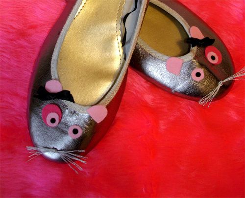ballerines gp souris argent bd