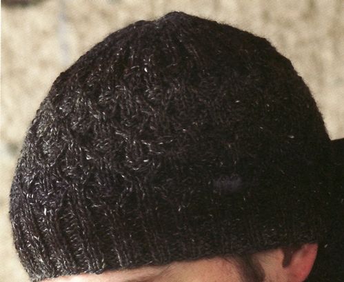 BONNET HOMME AU TRICOT en point irlandais TUTORIEL GRATUIT