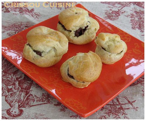 choux à la crème au chocolat