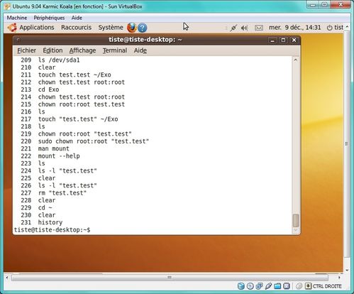 Linux faire changer le répertoire d'installation