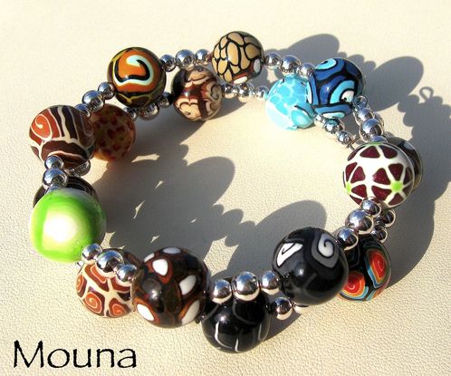 Bracelet Mix attitude DISPONIBLE: 22 euros.