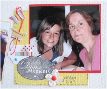 Scrap'Inès Toile Vacances 3