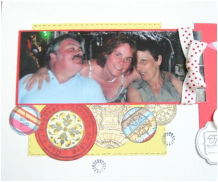 Scrap'Inès Toile Vacances