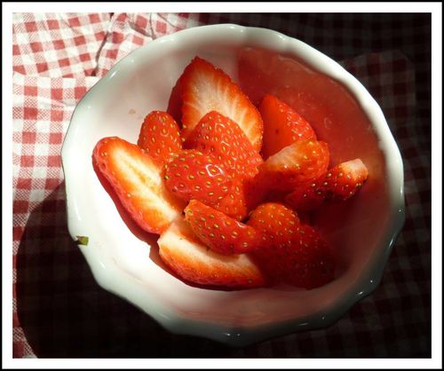 cadre fraises