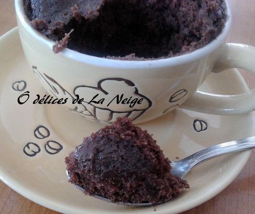 nutella mug cake