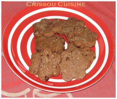 sablés au chocolat