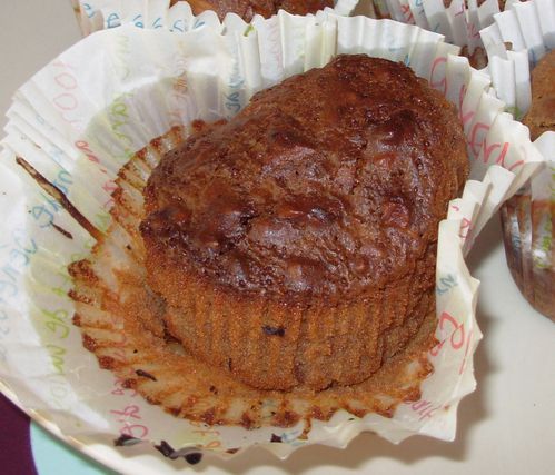 Muffins -brownies aux noix4