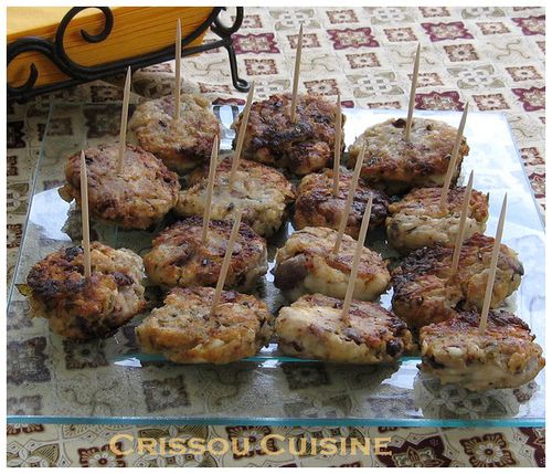 croquettes de thon au chèvre
