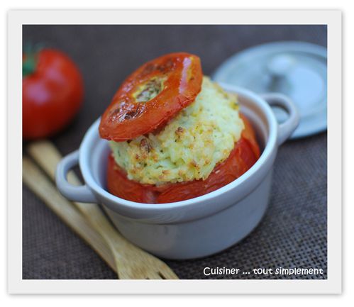 tomates farcies riz-fromages