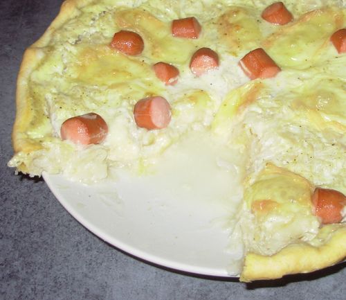 Tarte alsacienne à la choucroute3