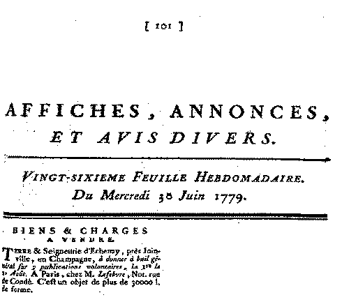 30 juin 1779