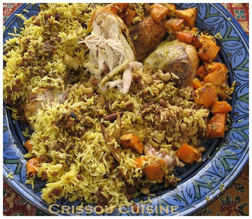 poulet farci aux épices sous la peau