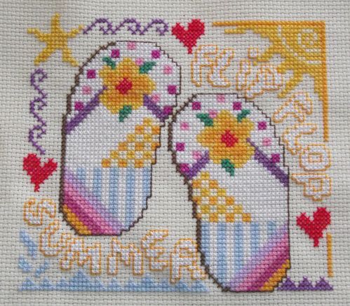 flip flop summer fin