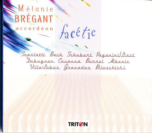 Facétie CD Melanie Bregant recto