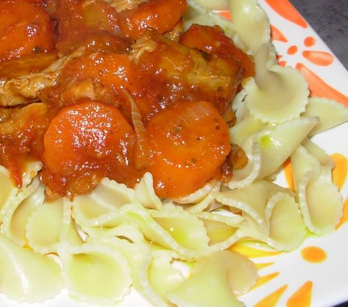 Goulasch de veau aux carottes5