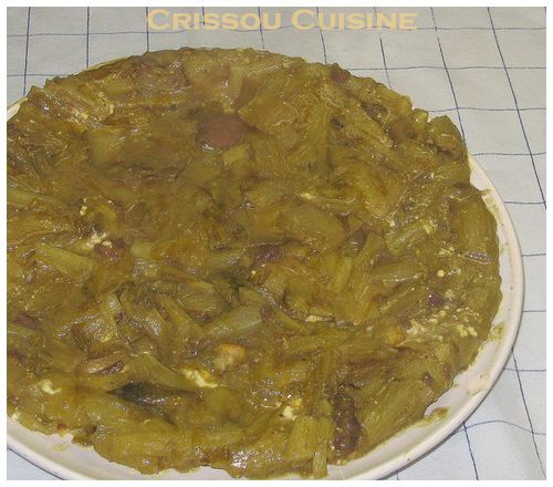tarte tatin endives et marrons