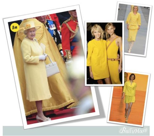 Fashion Ballyhoo - Oh Little Miss Sunshine yellow jaune sty