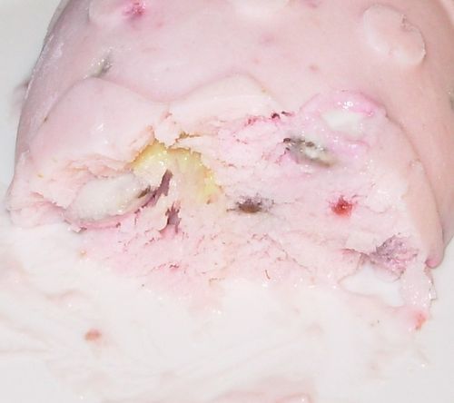 Mousse glacée framboise-smarties6
