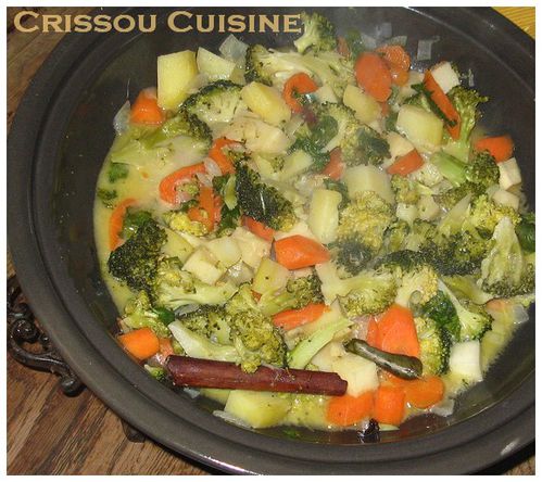 curry de légumes du Kerala