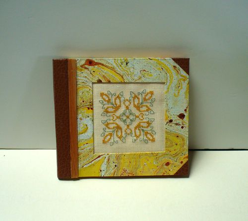 carnet brodé Yvette