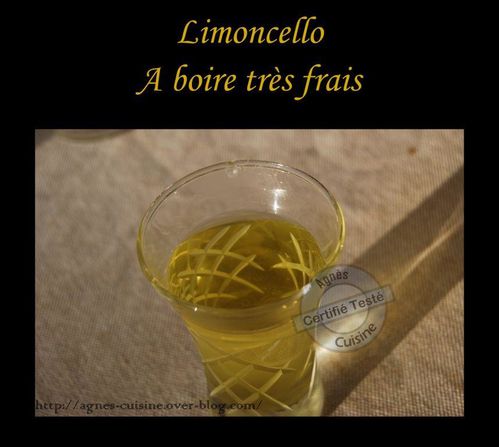 limoncello aboire