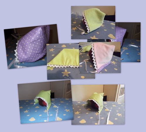 Bonnets dentelle