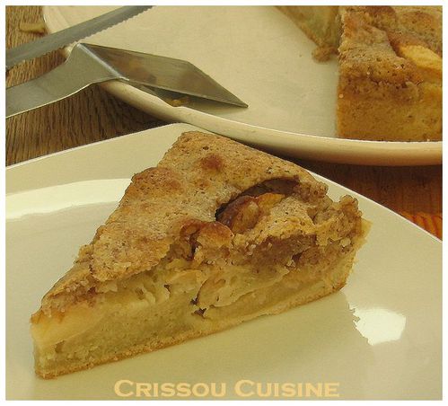 tarte flamande bourdaloue aux pommes part