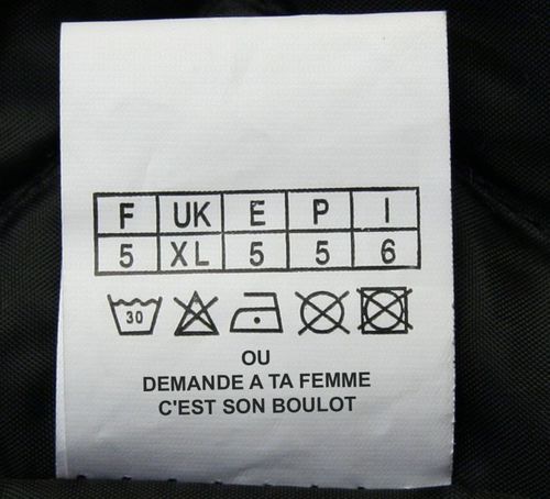 etiquette lavage humour absurde élections beuvry