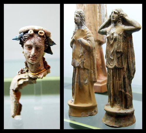 729h5 Chania (Crète), musée archéologique, pleureuses