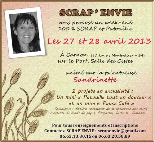 Affiche Crop Sandrinette