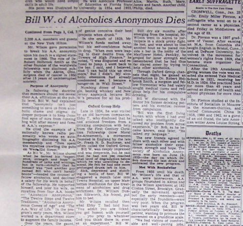 bill w 42d rip