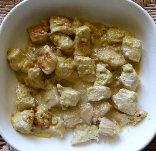 poulet aux épices