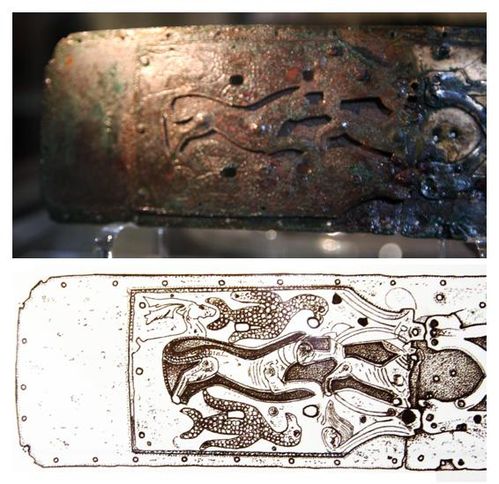 641a1 Ruvo, ceinturon en bronze (5e-4e siècle avant J.-C.)