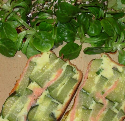 Terrine de courgettes au saumon6